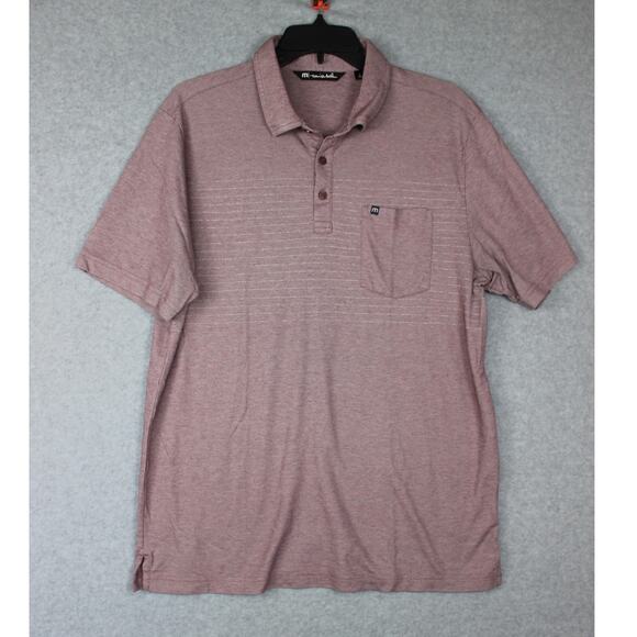 Travis Mathew Men's Purple Golf Polo Size Large‎ - Picture 1 of 5